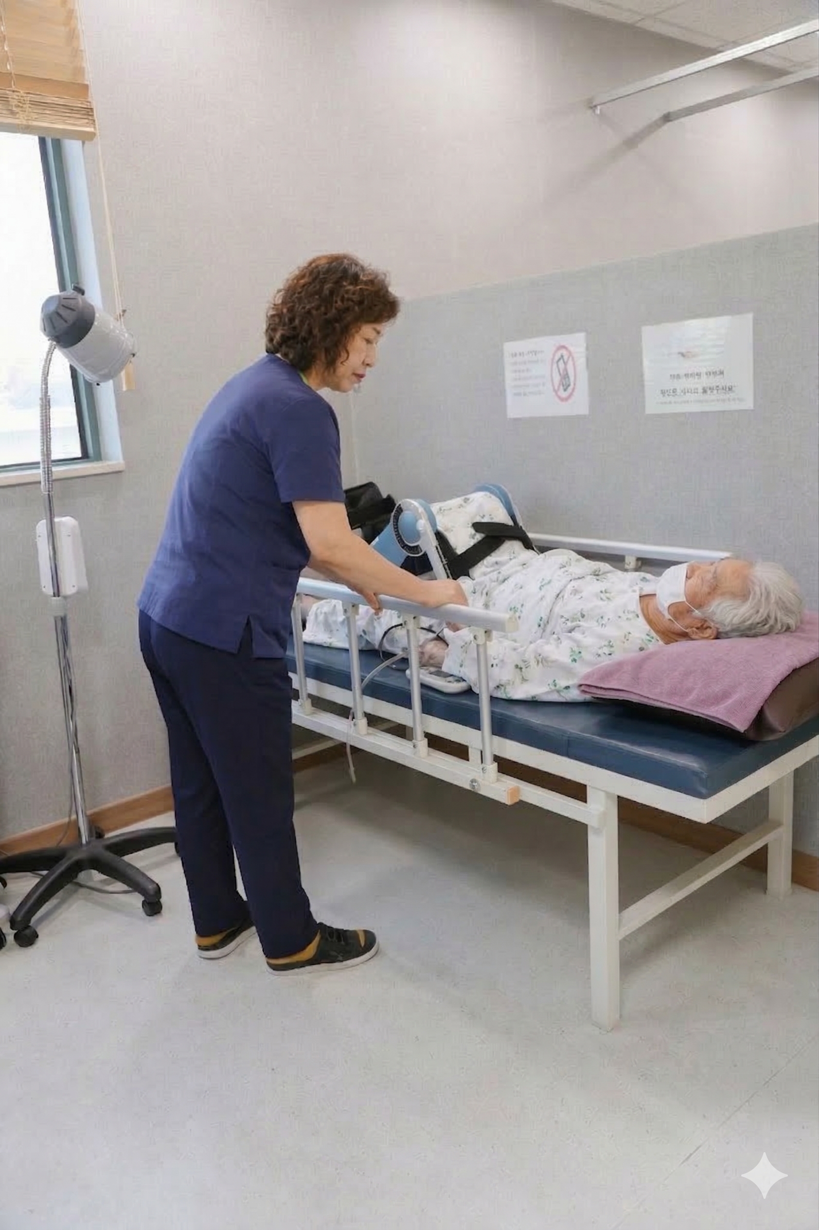 Treatment area at Jejung Care Hospital