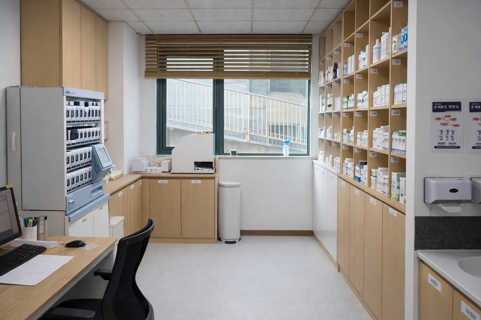 Treatment area at Jejung Care Hospital