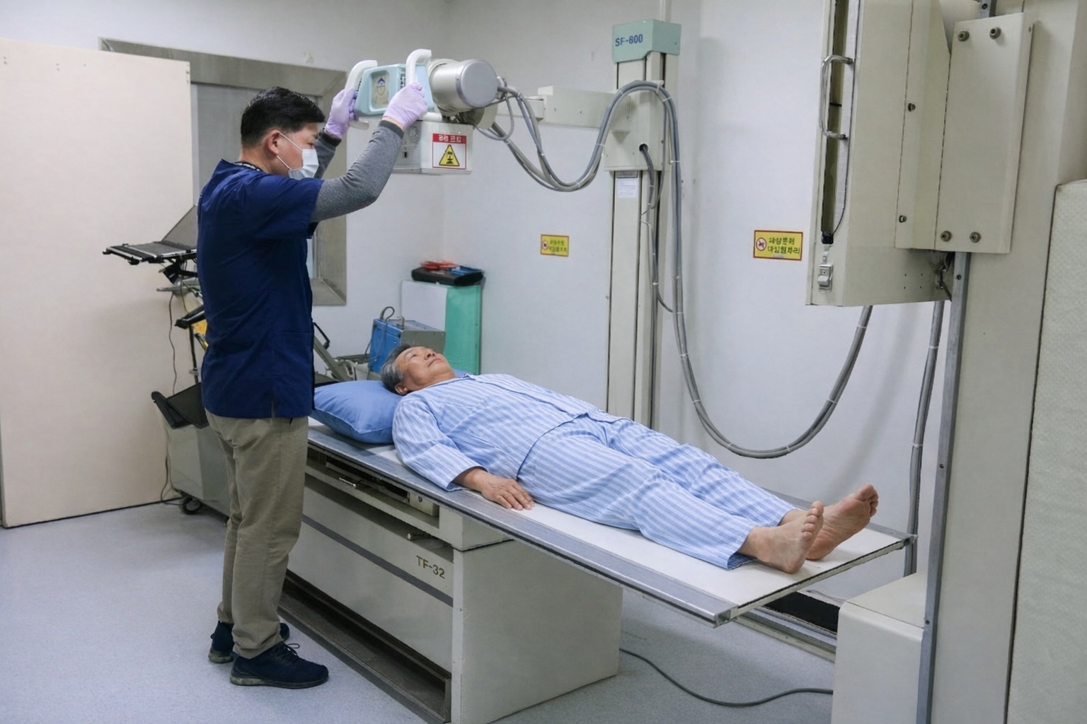 Treatment area at Jejung Care Hospital