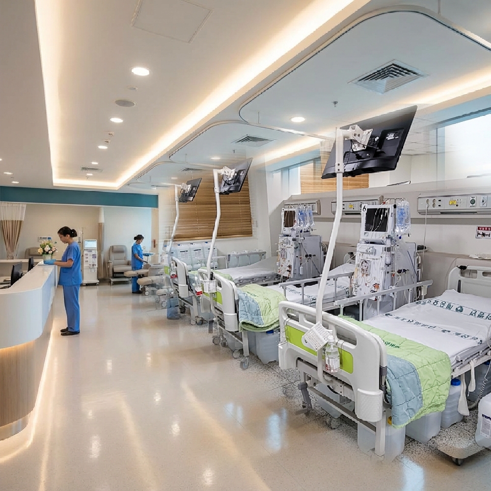 Dialysis treatment area