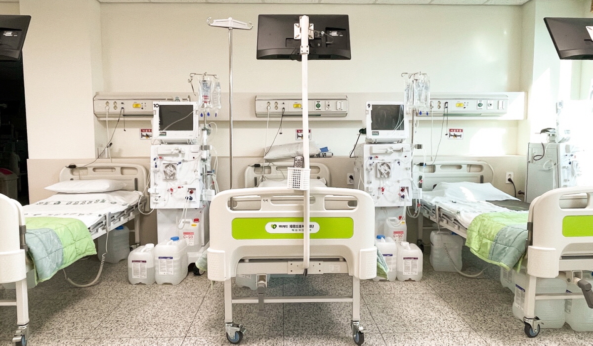Jejung Care Hospital inpatient room