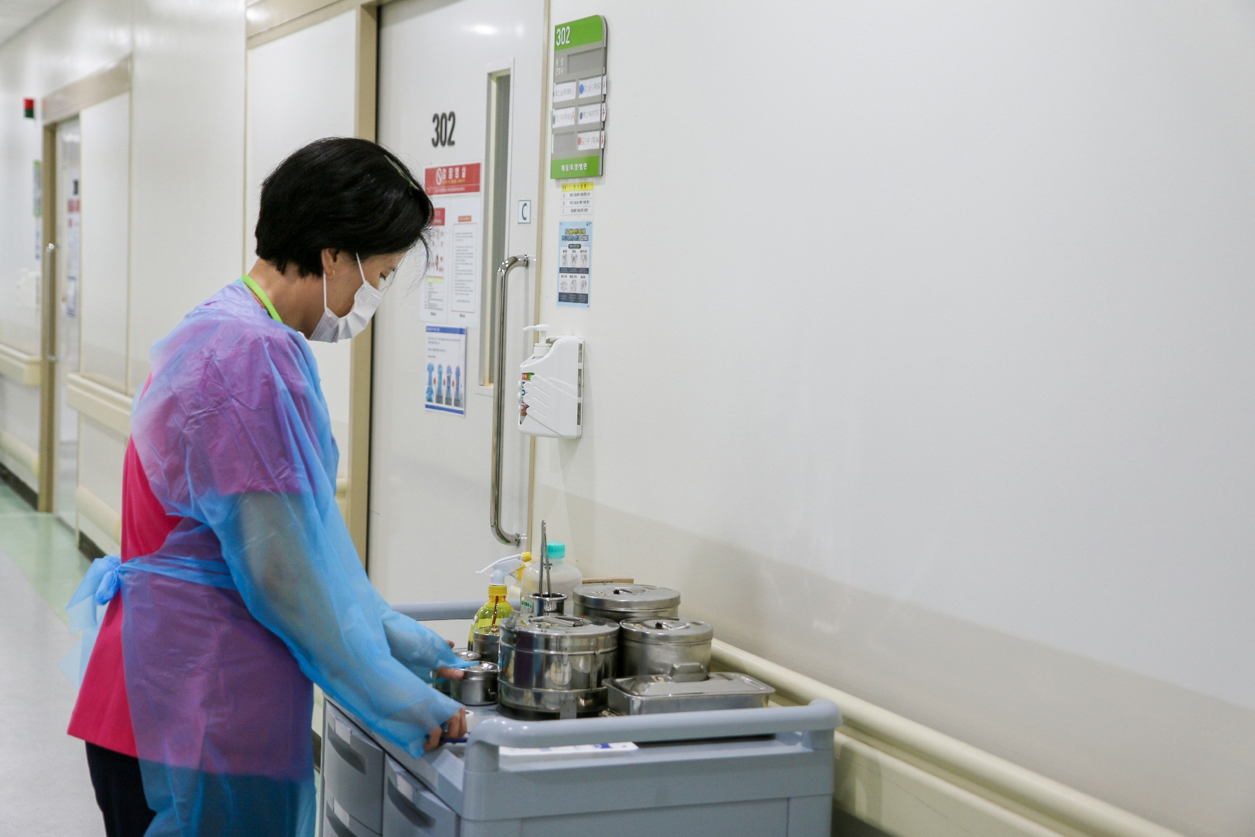 Planta de aislamiento e infecciones